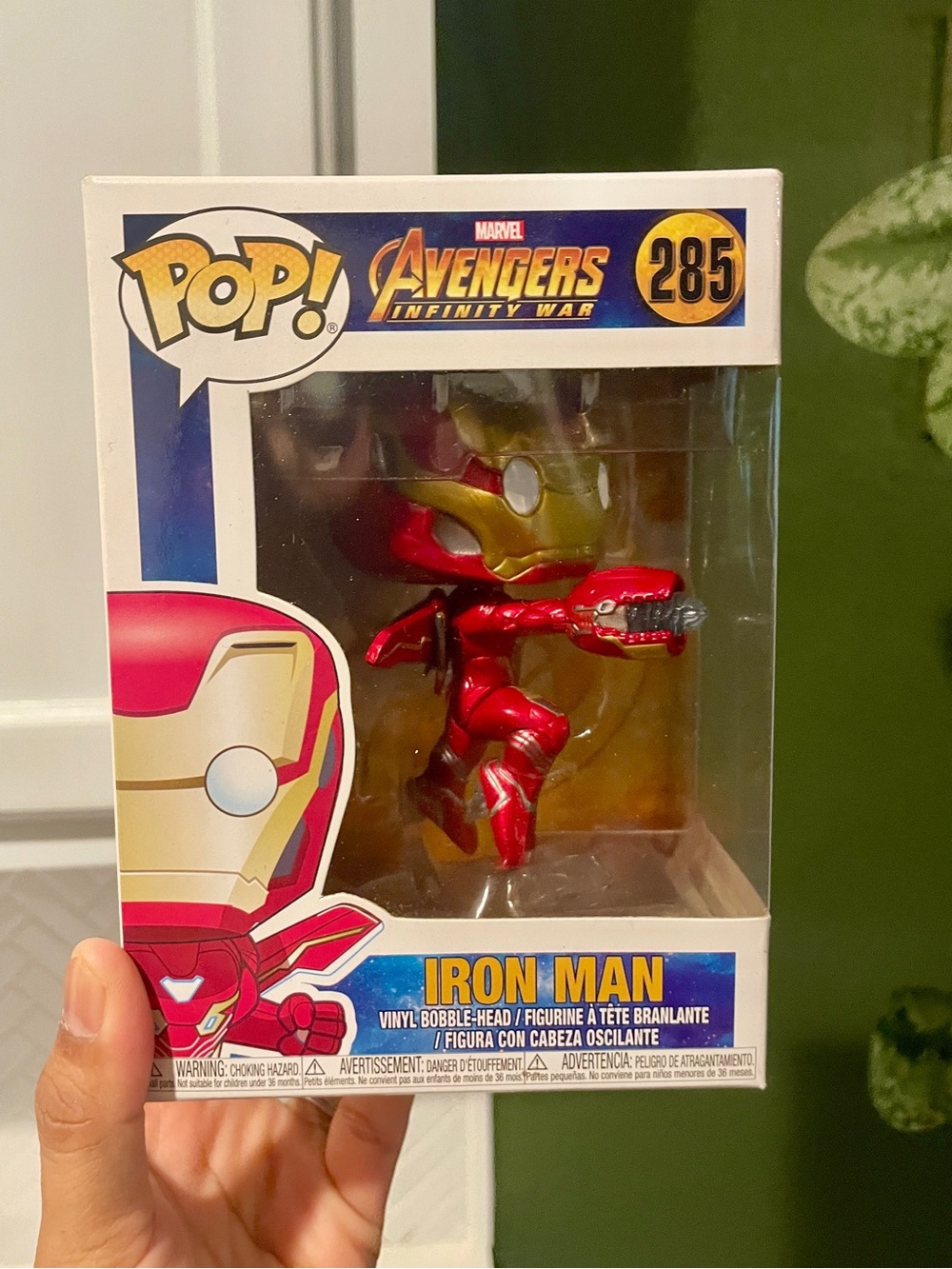 Marvel Avengers Infinity War IRON MAN #285 Funko Pop!